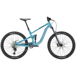 Kona PROCESS 134 - 27.5" Mountain Bike - 2023 - Satin Metallic Blue