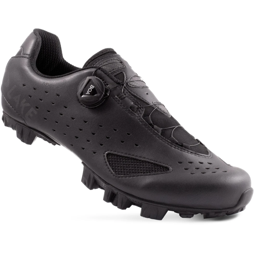 Lake MX 177-X Wide MTB Shoe - Black/black Reflective 3 Lake MX 177-X Wide MTB Shoe - Black/black Reflective