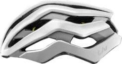 Liv Rev Pro MIPS Helmet - White Metallic Glossy -BASIL Winkel liv rev pro mips helmet gloss metallic white f 1062495