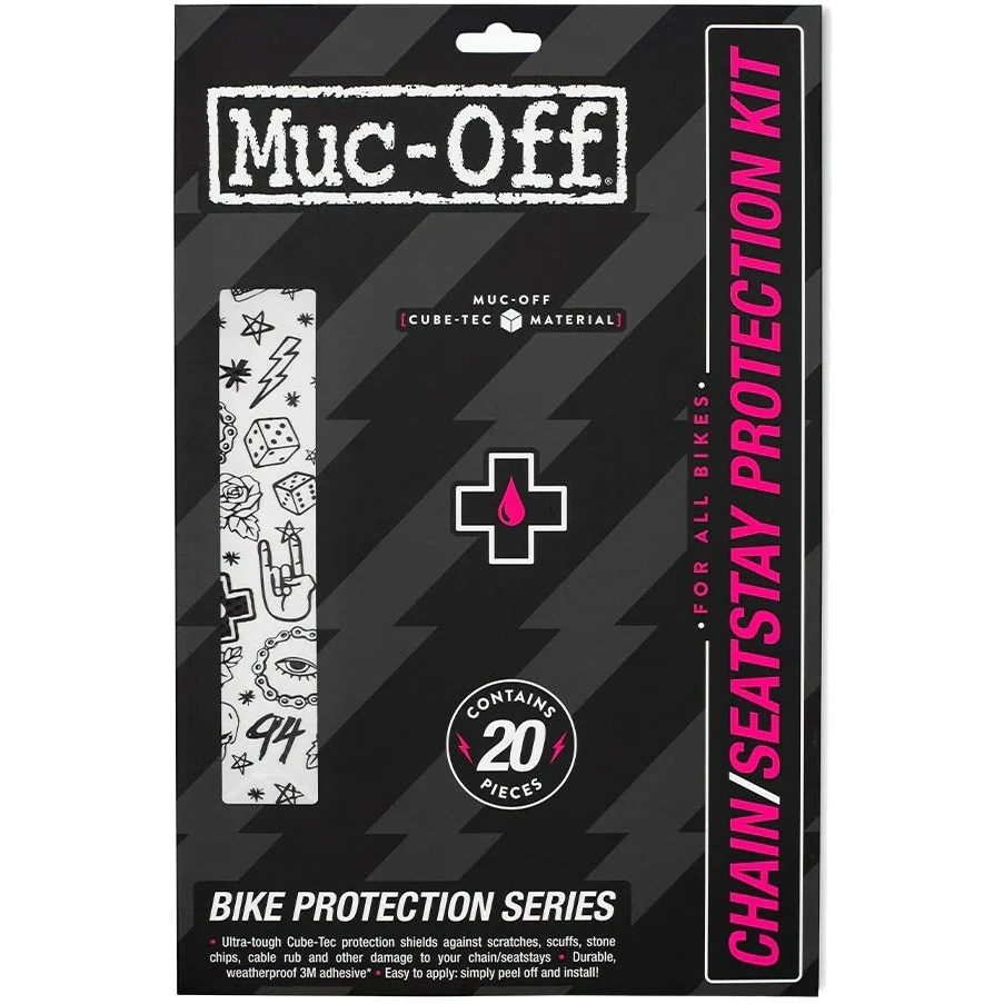 Muc-Off Chainstay Protection Kit - Punk 3 Muc-Off Chainstay Protection Kit - Punk