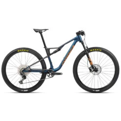 Orbea OIZ H30 Deore Mountainbike - 2023 - Moondust Blue - Orange (matt)