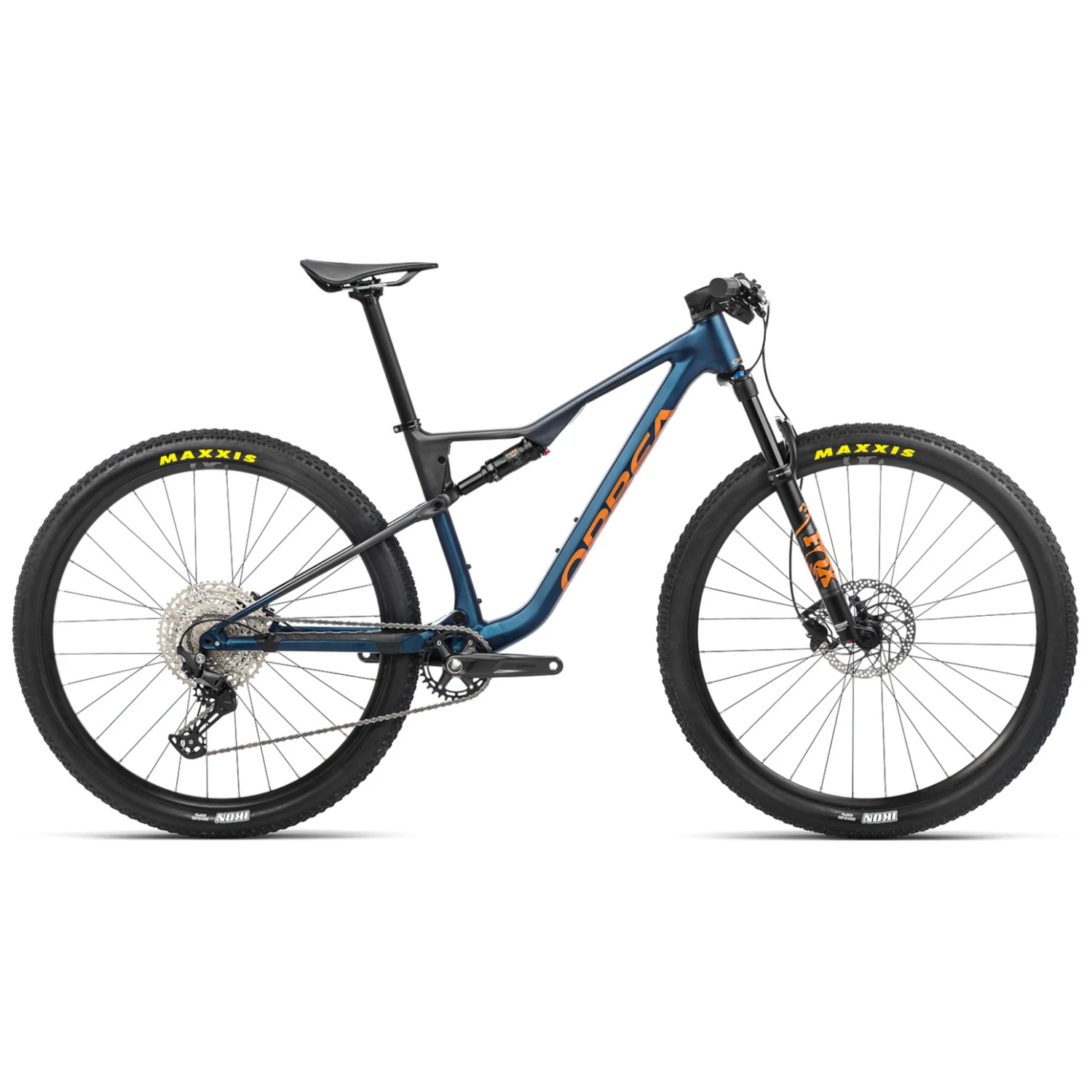 Orbea OIZ H30 Deore Mountainbike - 2023 - Moondust Blue - Orange (matt) 3 Orbea OIZ H30 Deore Mountainbike - 2023 - Moondust Blue - Orange (matt)