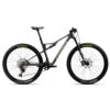 Orbea OIZ M30 SLX Carbon Mountainbike - 2023 - Powder Black - Black (matt) -BASIL Winkel n23707nv n1 side orbea oiz m30 black 1425166