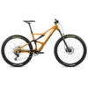 Orbea OCCAM H30 Deore Mountainbike - 2023 - Leo Orange - Black (gloss) -BASIL Winkel n254ttcc ln side oreba occam h30 2 1407236