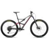 Orbea OCCAM H20 Eagle Mountainbike - 2023 - Glitter Anthracite - Metallic Red (gloss) -BASIL Winkel n255ttcc lm side orbea occam h20 eagle 1 1407096