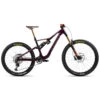 Orbea RALLON M-TEAM - Carbon Mullet Mountain Bike - 2023 - Metallic Mulberry (gloss-matt) -BASIL Winkel n26907lp orbea rallon m team lp side rallon mulberry 1386194