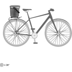 ORTLIEB Up-Town Rack Urban - Bagagedrager Fietsmand - 17.5L - Pepper -BASIL Winkel ortlieb up town rack urban top lock bike basket pepper5 1008500