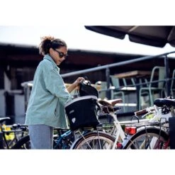 ORTLIEB Up-Town Rack Urban - Bagagedrager Fietsmand - 17.5L - Pepper -BASIL Winkel ortlieb uptown rack urban toplock 957199