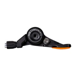 PNW Components Loam Remote Lever For Dropper Seatpost | Clamp 22.2mm - Black/cement Grey -BASIL Winkel pnw components loam lever safety orange top 1237791 2
