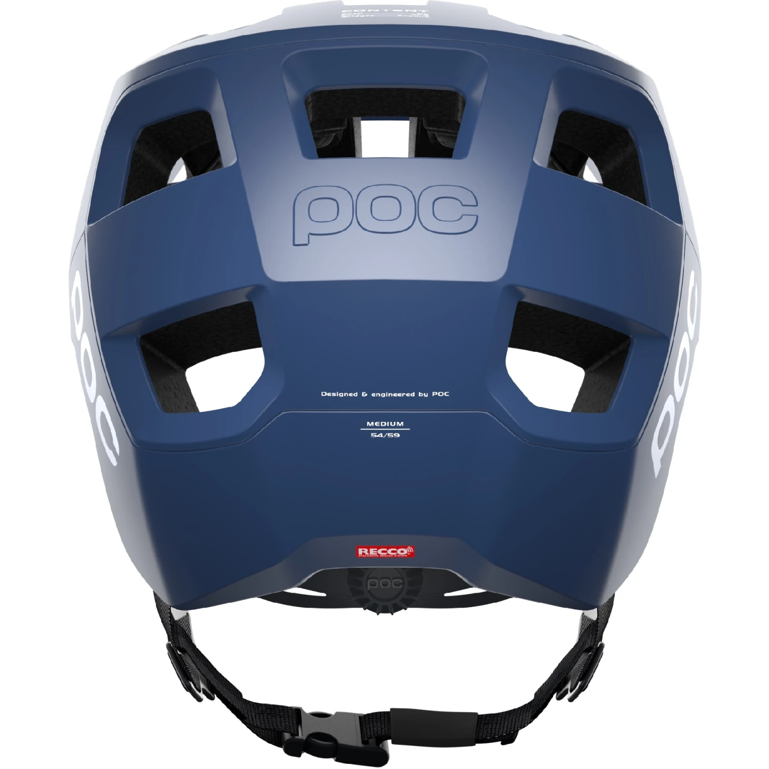 POC Kortal Helm - 1589 Lead Blue Matt 6 POC Kortal Helm - 1589 Lead Blue Matt - Afbeelding 4