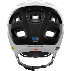 POC Tectal Race MIPS Helm - 8001 Hydrogen White/Uranium Black -BASIL Winkel poc tectal race mips helmet 8001 hydrogen white uranium black 2 1146042