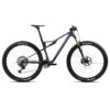 Orbea OIZ M-PRO XT Mountainbike - 2024 - Tanzanite Carbon - Carbon (matt) -BASIL Winkel r241ttcc orbea oiz m pro over carbon 1569701