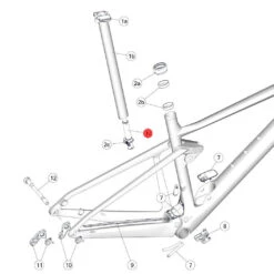 BMC RAD Clamping Shaft For Seatpost MY19/20- 30000812
