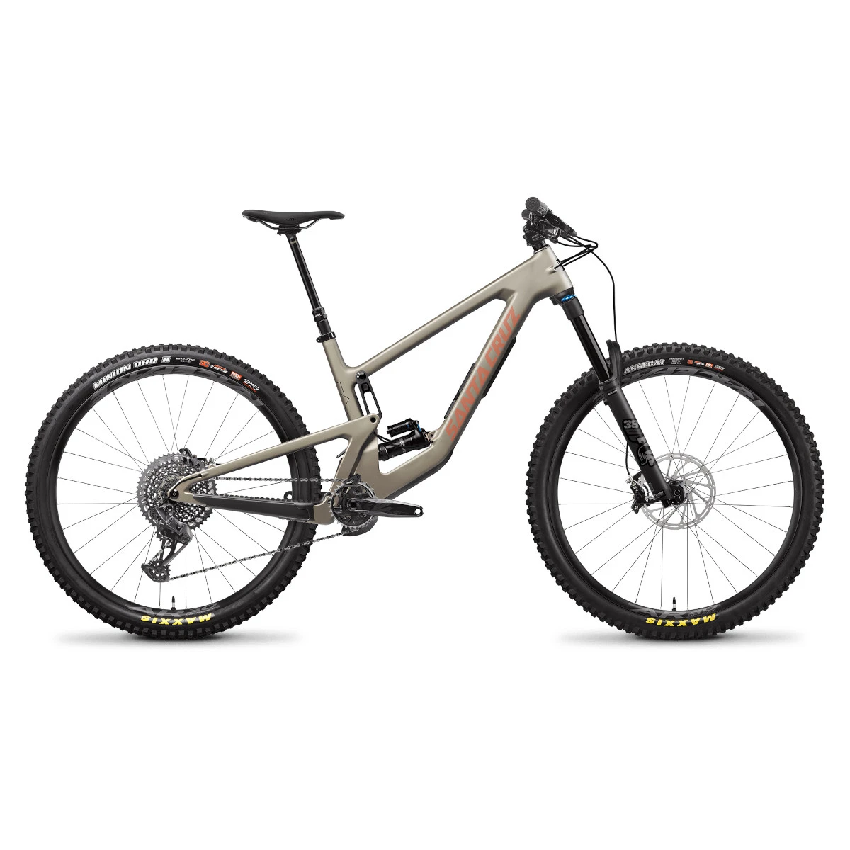 Santa Cruz MEGATOWER 2 C S GX - 29" Carbon Mountainbike - 2023 - Matte Nickel 3 Santa Cruz MEGATOWER 2 C S GX - 29" Carbon Mountainbike - 2023 - Matte Nickel