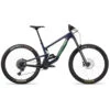 Santa Cruz MEGATOWER 2 C R - 29" Carbon Mountaibike - 2023 - Translucent Blue -BASIL Winkel santa cruz megatower c r blue 1474781
