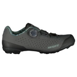 SCOTT Gravel Pro Lady Shoe - Dark Grey/light Green -BASIL Winkel scott gravel pro lady shoe 288807 dark grey light green a 1129588