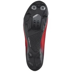 Shimano SH-XC702 Wide Fietsschoenen - Breed - Rood -BASIL Winkel shimano sh xc702 bike shoe red 01 1090404