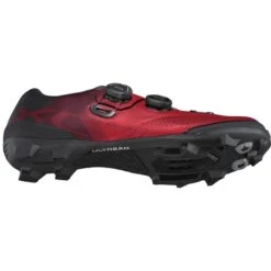 Shimano SH-XC702 Wide Fietsschoenen - Breed - Rood -BASIL Winkel shimano sh xc702 bike shoe red 04 1090402