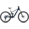CUBE STEREO ONE44 C:68X SLT - 29" Carbon Mountainbike - 2023 - Liquidblue / Black -BASIL Winkel stereo one44 c68x slt liquidblue black 1432266