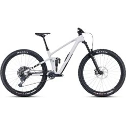 CUBE STEREO ONE55 C:62 Race - 29" Carbon Mountainbike - 2023 - Lightgrey / Grey
