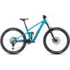 CUBE STEREO ONE55 C:62 SLX - 29" Carbon Mountainbike - 2023 - Bondiblue / Grey -BASIL Winkel stereo one55 c62 slx 29 bondiblue grey 1432983
