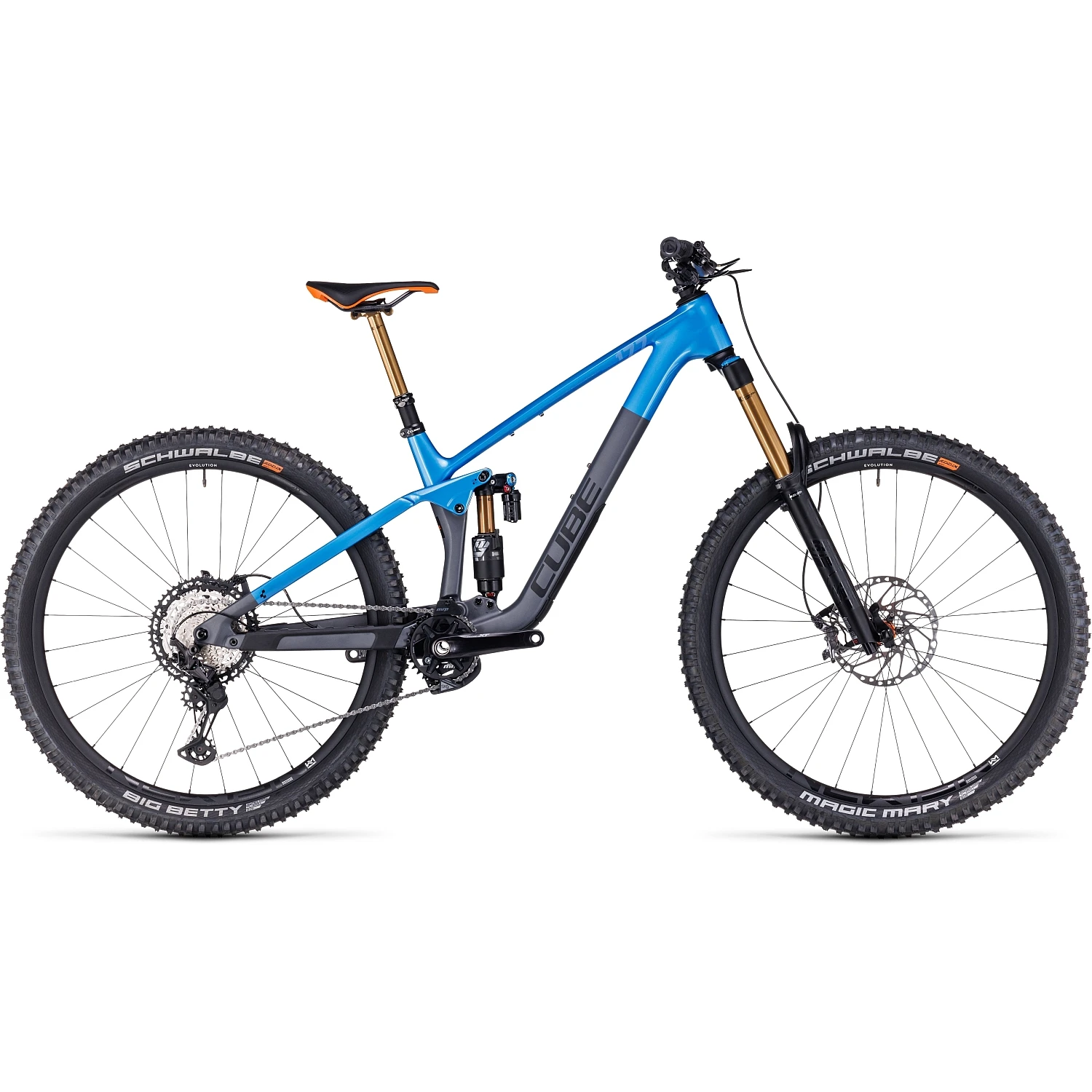 CUBE STEREO ONE77 C:68X SLX - 29" Carbon Mountainbike - 2023 - Actionteam 3 CUBE STEREO ONE77 C:68X SLX - 29" Carbon Mountainbike - 2023 - Actionteam