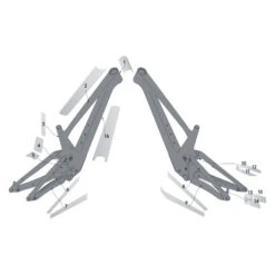 Syncros Frame Beschermingsset Voor Scott Genius 2023 - Clear Gloss -BASIL Winkel syncros frame protection scott genius main 1411570