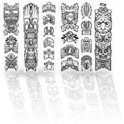 Unleazhed Frame Unscratch Bp01-L Frame Protection Tape - Empire Black Matt