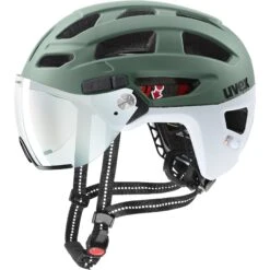 Uvex Finale Visor V Helm - Moss Green-cloud Matt