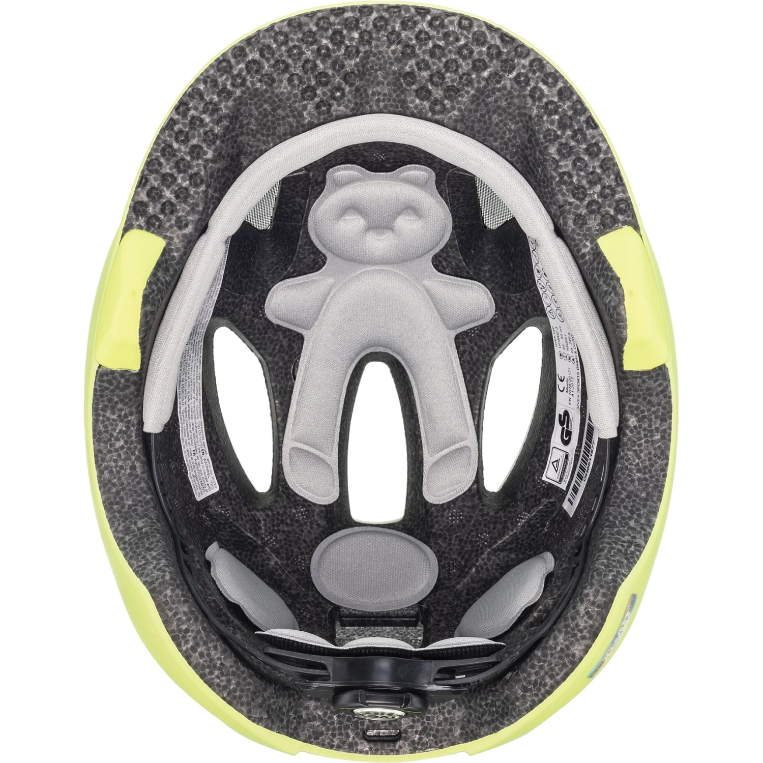 Uvex Oyo Kinder-Fietshelm - Neon Yellow-moss Green 9 Uvex Oyo Kinder-Fietshelm - Neon Yellow-moss Green - Afbeelding 7