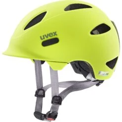 Uvex Oyo Kinder-Fietshelm - Neon Yellow-moss Green