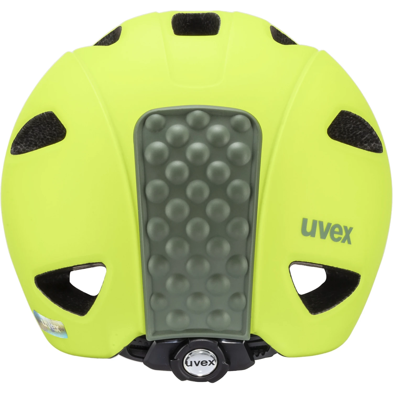 Uvex Oyo Kinder-Fietshelm - Neon Yellow-moss Green 5 Uvex Oyo Kinder-Fietshelm - Neon Yellow-moss Green - Afbeelding 3