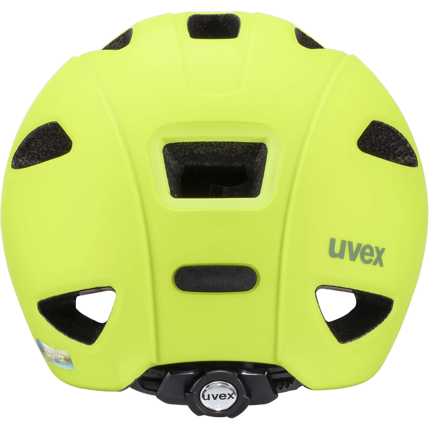 Uvex Oyo Kinder-Fietshelm - Neon Yellow-moss Green 6 Uvex Oyo Kinder-Fietshelm - Neon Yellow-moss Green - Afbeelding 4