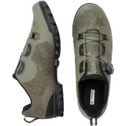 Vaude Men's TVL Skoj Cycling Shoes - Khaki -BASIL Winkel vaude mens tvl skoj cycling shoes khaki 7 1385338